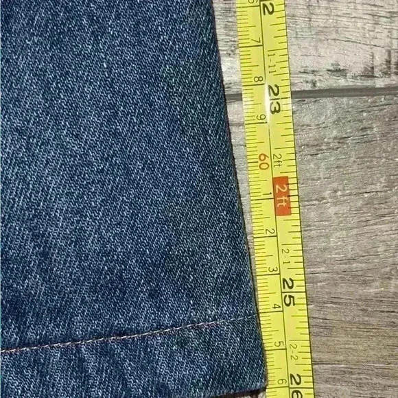 Levi’s 505 Size 40  Men’s Jeans…Altered To 26” Length - Picture 3 of 3